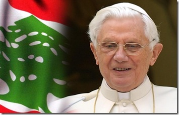 Bento XVI no Libano