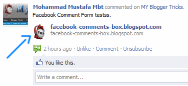 COMMENTS BOX FOR BLOGGER