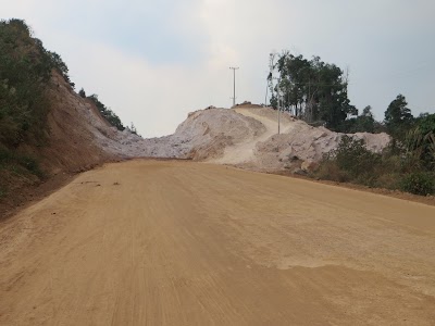 The "new road" just "finished"
