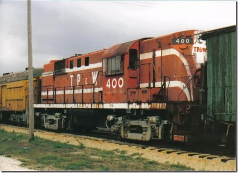 Toledo, Peoria & Western RS-11 #400 at the Illinois Railway Museum on May 23, 2004
