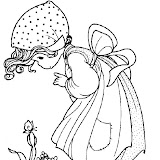 NIÑA AGACHADA FLOR PM