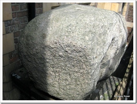 The Bulmer Stone. Darlingtons oldest land mark.