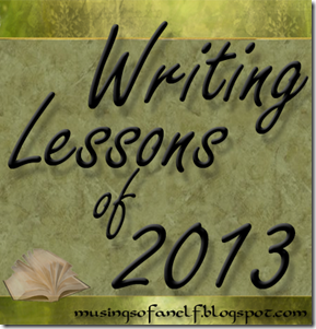 Writing Lessons of 2013