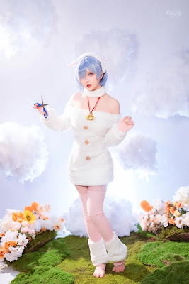 Coser@星之迟迟Hoshilily 2024年01月计划赠品 RE：0 蕾姆 绵羊ver