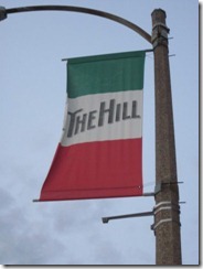 the hill light post flag