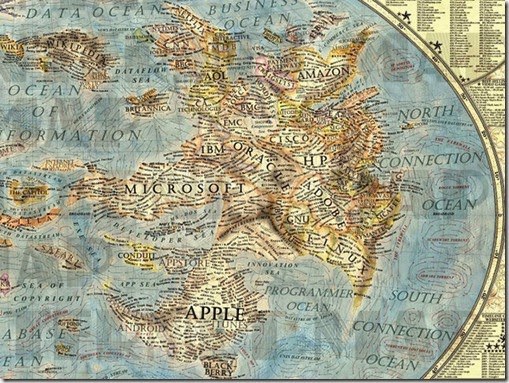 Mapa Mundi del internet 5