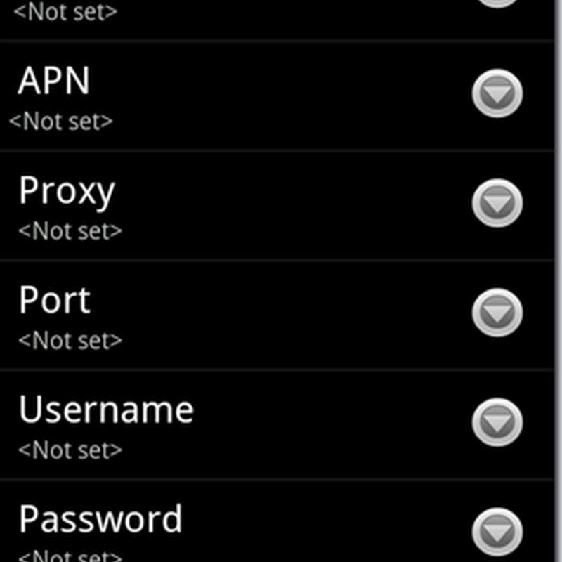 How To Setup APN Settings for Android 4.0 (Ice Cream Sandwich) Internet and MMS