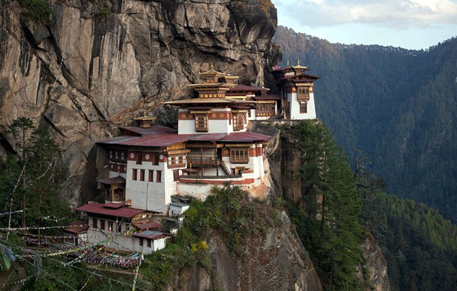 Bhutan The Paro Taktsang Palphug Buddhist monastery