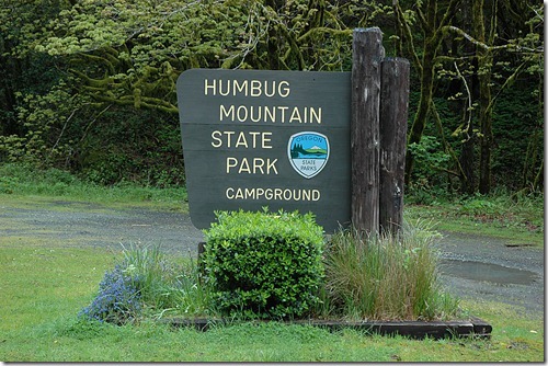 Humbug Mountain Sign