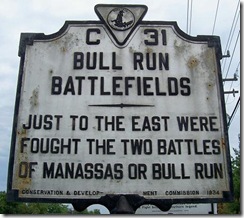 Bull Run Battlefields, Marker C-31  Prince William Co., VA