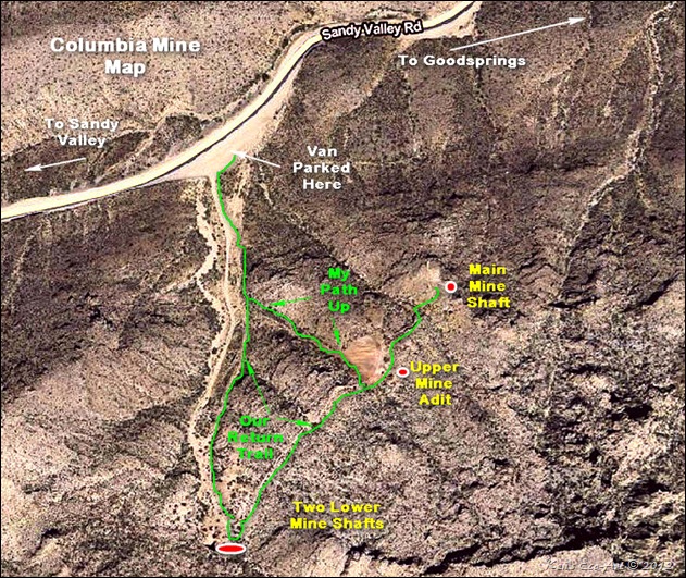 MAP-Columbia Mine