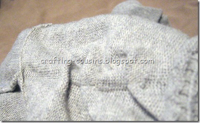 Gray Sweater Refashion (1)