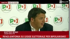 Renzi. Sintonia profunda com Forza Itália de Berlusconi. Jan.2014