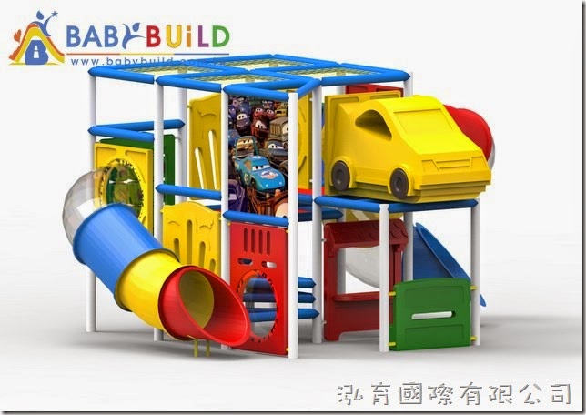 BabyBuild 室內3D泡管兒童遊具規劃設計圖