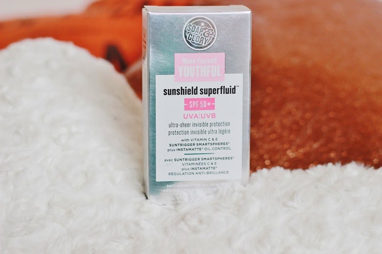 Soap and Glory Sunshield superfluid SPF 50+
