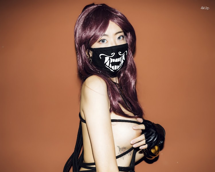 Mona (모나) – Akali (KDA) & Moon Night Snap Uncensored(34P)