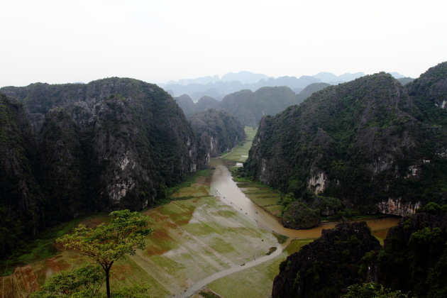 View from Hang Mua, Vietnam