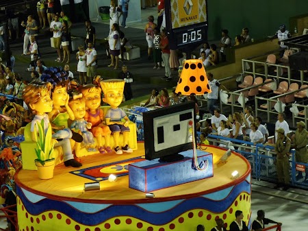 Carnavalul de la Rio:  Cine nu ajunge le Rio, poate vedea Carnavalul la televizor