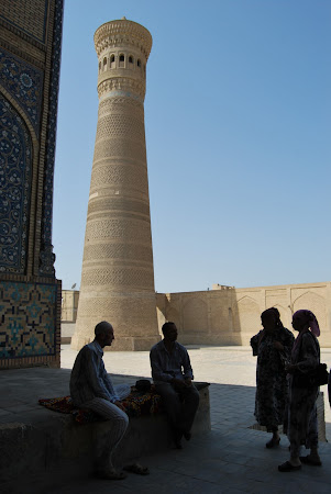 Obiective turistice Bukhara - Minaretul Kalon