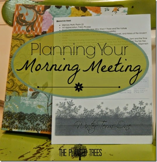 Planning Your Morning Meeting
