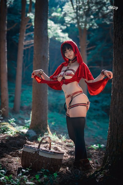 DJAWA Photo – Mimmi (밈미) Naughty Red Hiring Hood