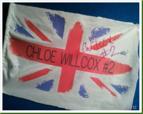 Chloe Willcox water Polo team London 2012