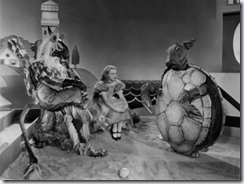 Gryphon, Alice, and Mock Turtle