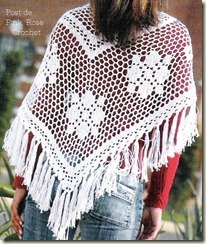 Xale Crochet Shawl - PinkRose
