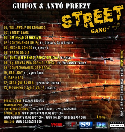 Guifox & Antó Preezy - Street Gang (Tráz)