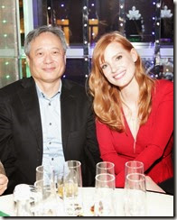 Ang Lee, Jessica Chastain