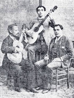 Breva, maestro Jonjana y Paco de Lucena Heraldo 1916 (Gazapera)