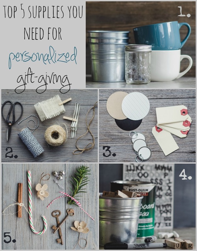 5 Supplies You Need for Personalized Gift-Giving | personallyandrea.com