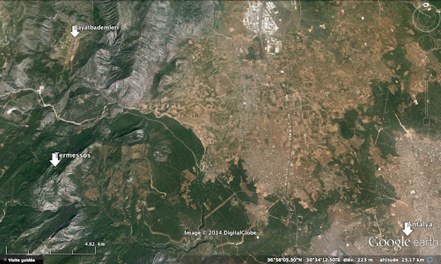 Bayatbademleri et le site archéologique de Termessos, à l'ouest d'Antalya