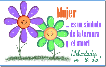 Feliz día internacional de la mujer