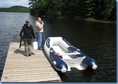7302 Restoule Provincial Park - Stormy Lake boat launch - Janette & Bill
