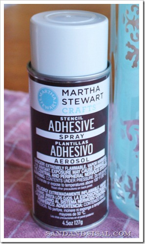 Martha Stewart Stencil Adhesive Spray