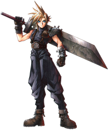 Cloud Strife - protagonista de Final Fantasy VII
