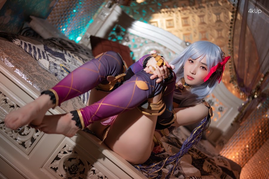 CreamSoda Bambi (밤비) – Cosplay Tamamo + Kama (FGO)