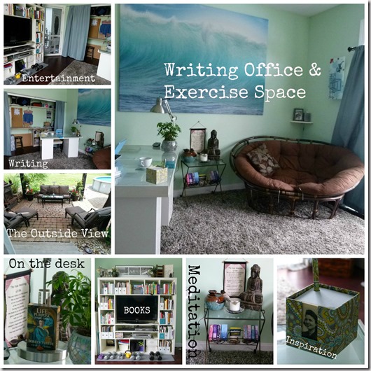 office collage text