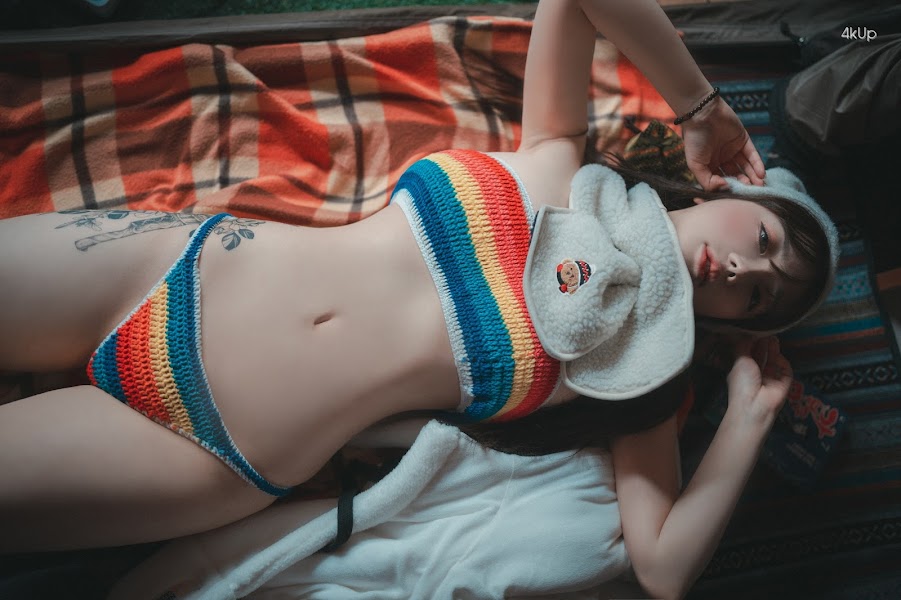 DJAWA Photo – Son Ye-Eun – Romantic Winter Glamping