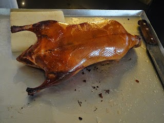 Canard laqué au Dadong Roast Duck Restaurant à Beijing