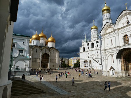 Obiective turistice Moscova: Biserici Kremlin
