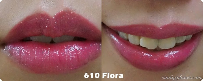 loreal wet shine stain  610 flora swatch