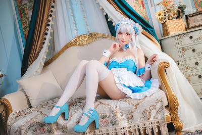 Coser@瓜希酱 碧蓝航线 小天鹅女仆