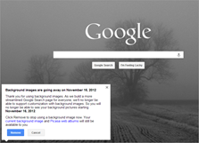 c0 Google says Background images are going away on November 16, 2012