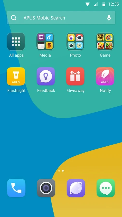 Taste of Life theme for APUS - screenshot