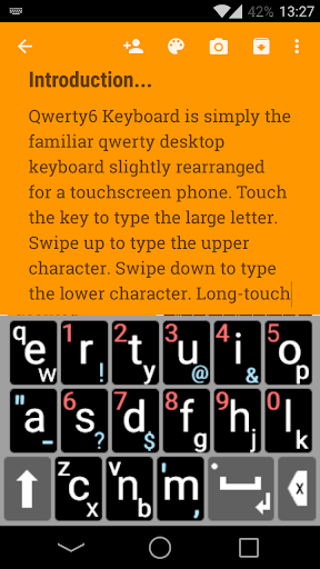 Qwerty6 Keyboard