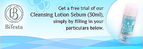 Bifesta Cleansing Lotion Sebum Makeup Remover 30ml sample