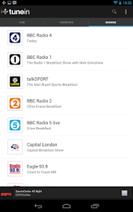 TuneIn Radio - screenshot thumbnail