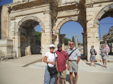 Ephesus library arches